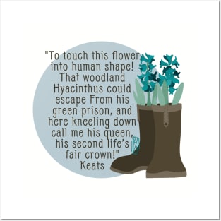 John Keats Woodland Hyacinths Posters and Art